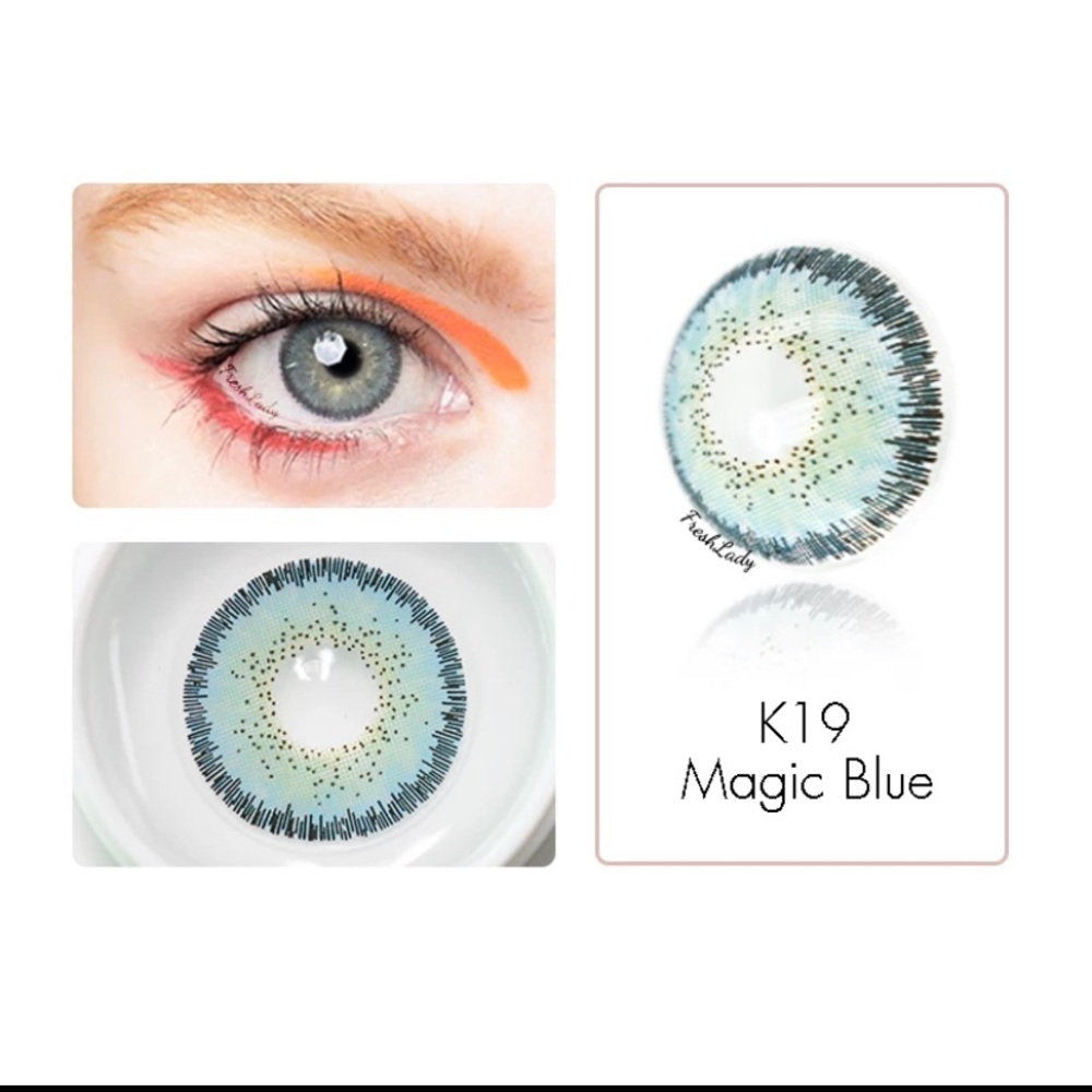 Magic blue eye color